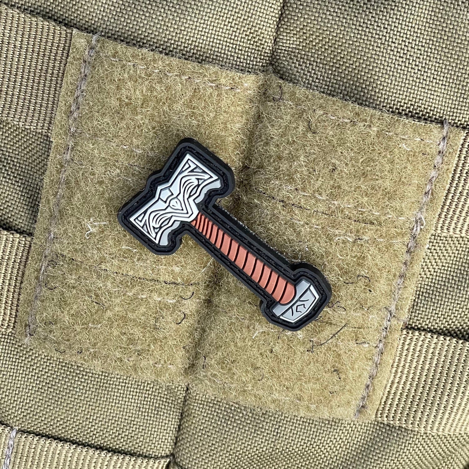 Mini Weapon: War Hammer - PVC Morale Patch