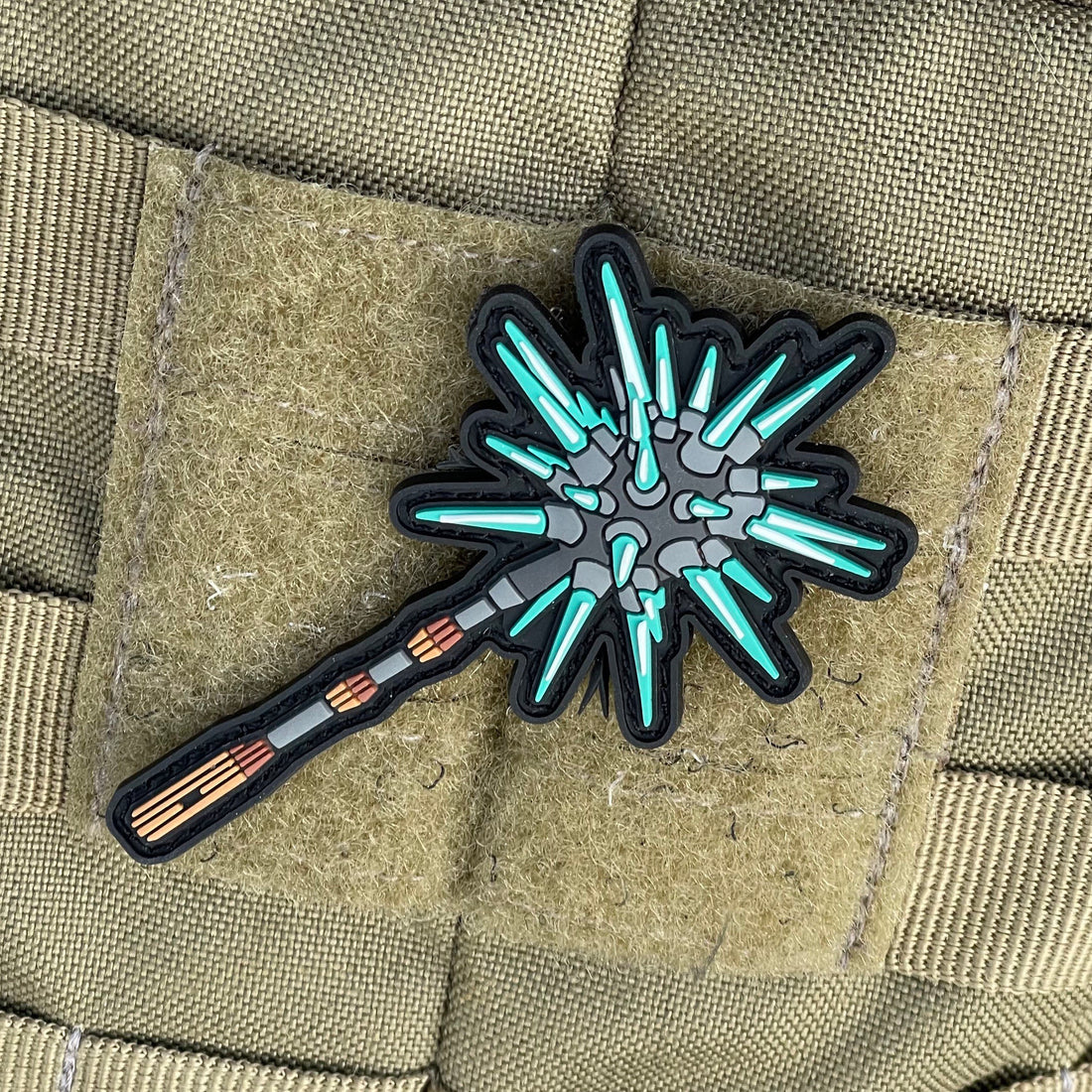 Mini Weapon: Morningstar PVC Morale Patch