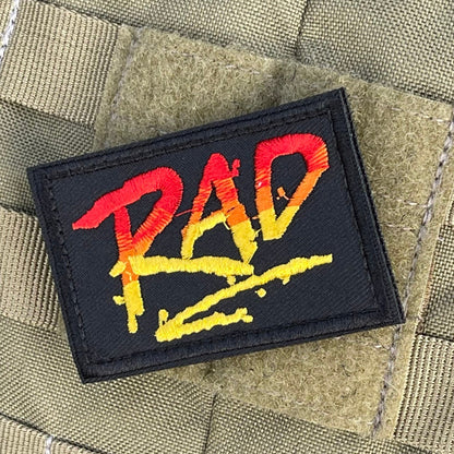 Stay Rad Splatter - Embroidered Morale Patch