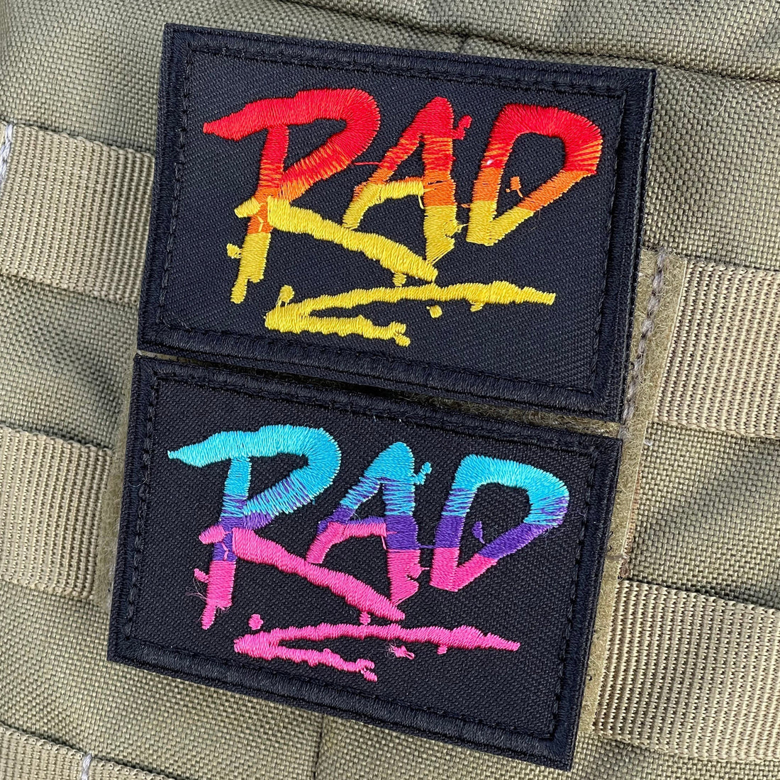 Stay Rad Splatter - Embroidered Morale Patch