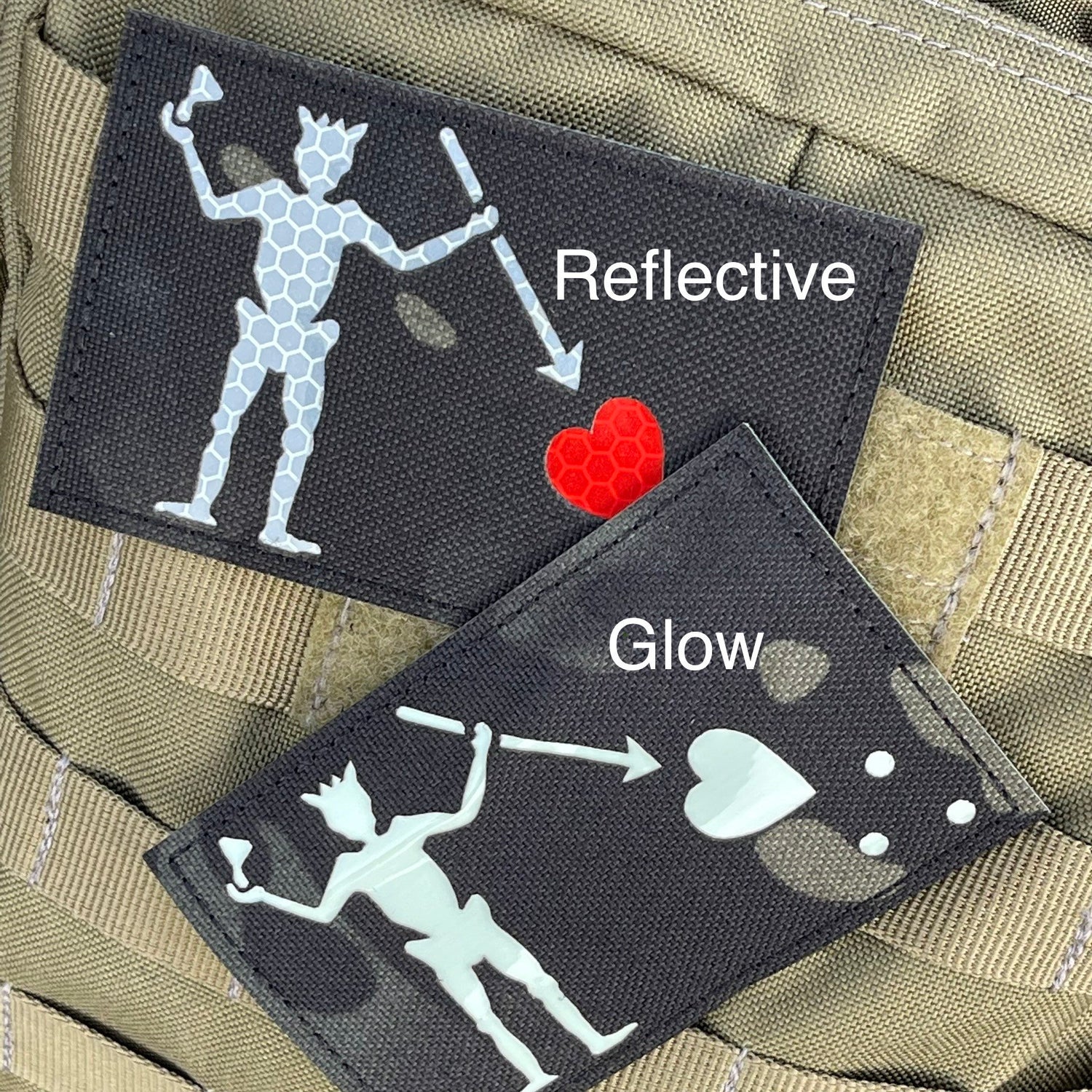 BlackBeards Flag - Reflective or Glow Embroidered Morale Patch