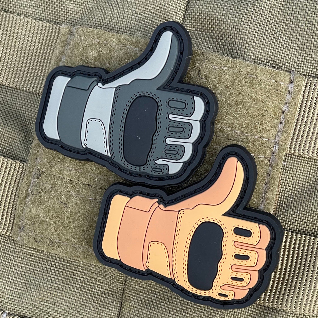 Thumbs Up Glove - (PVC) Morale Patch