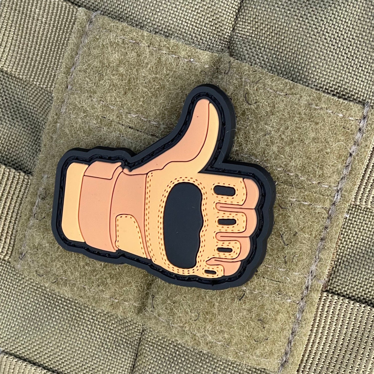 Thumbs Up Glove - (PVC) Morale Patch