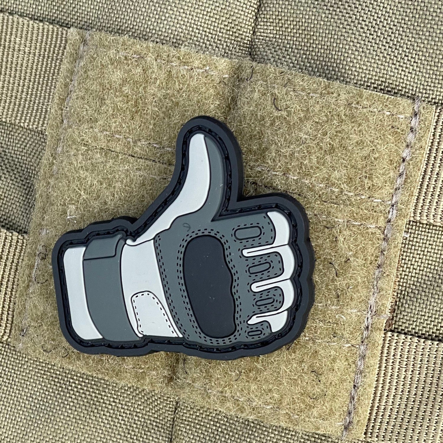 Thumbs Up Glove - (PVC) Morale Patch