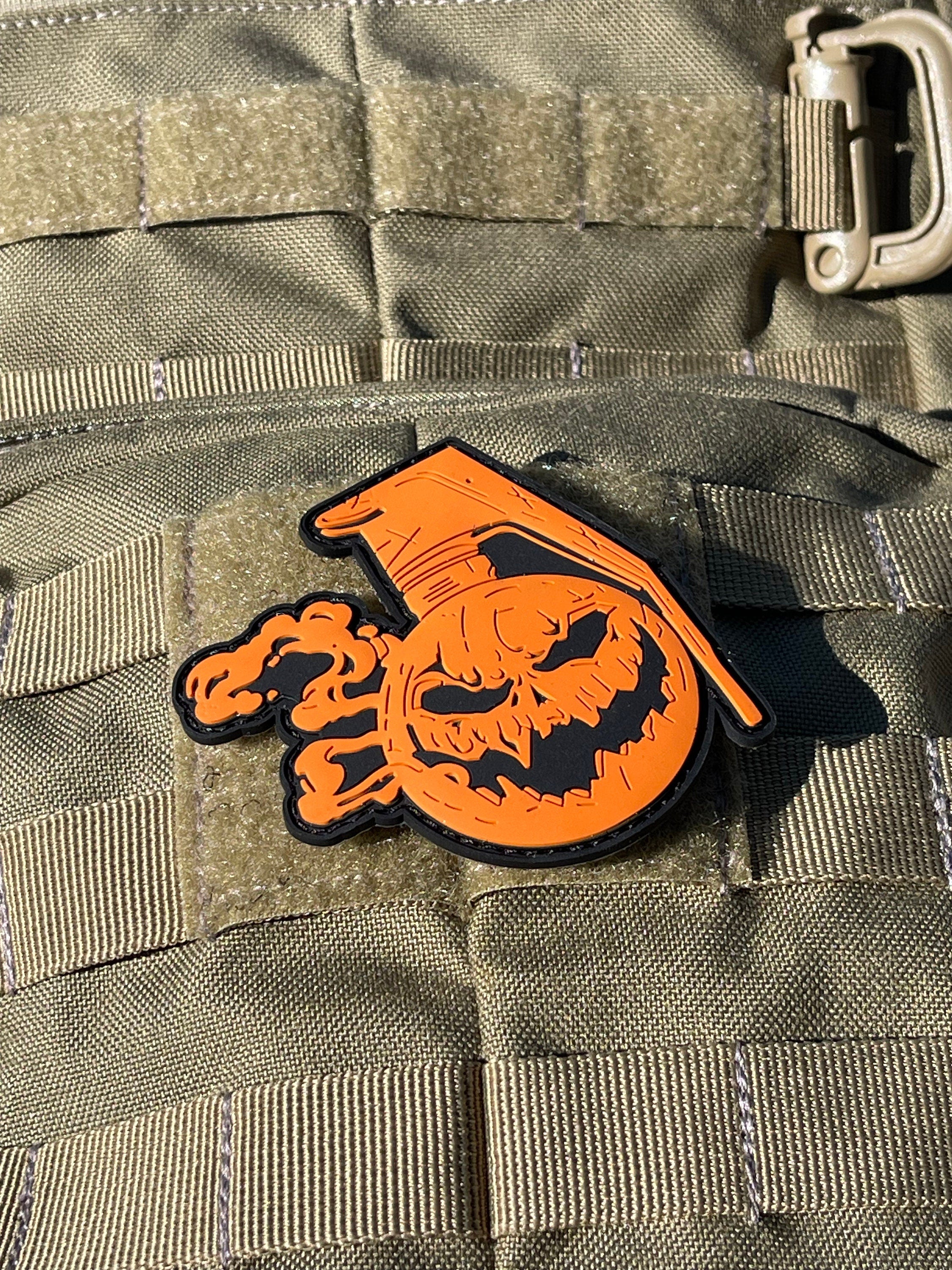 PUMPKIN GRENADE (PVC) Morale Patch