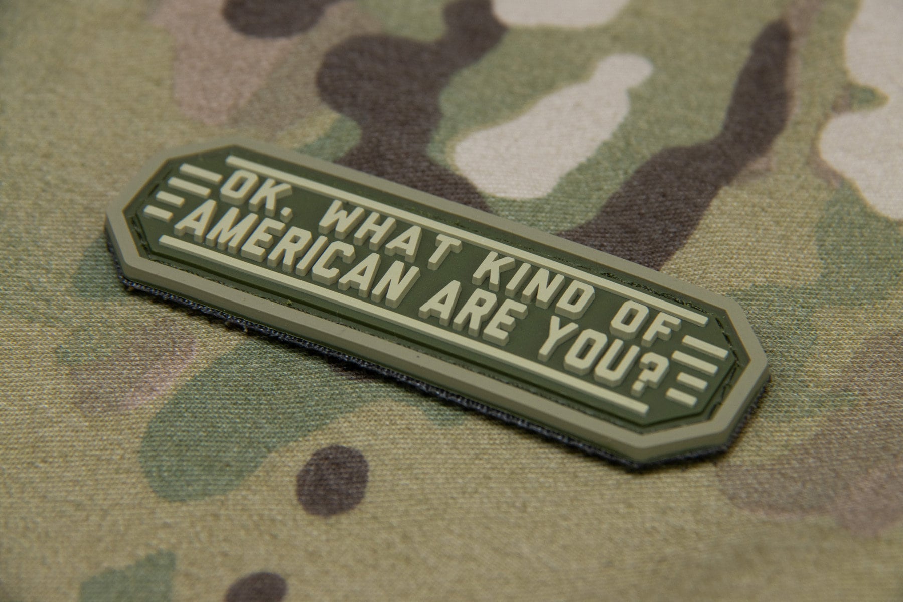 What Kind Of American Are You - (PVC) Morale Patch