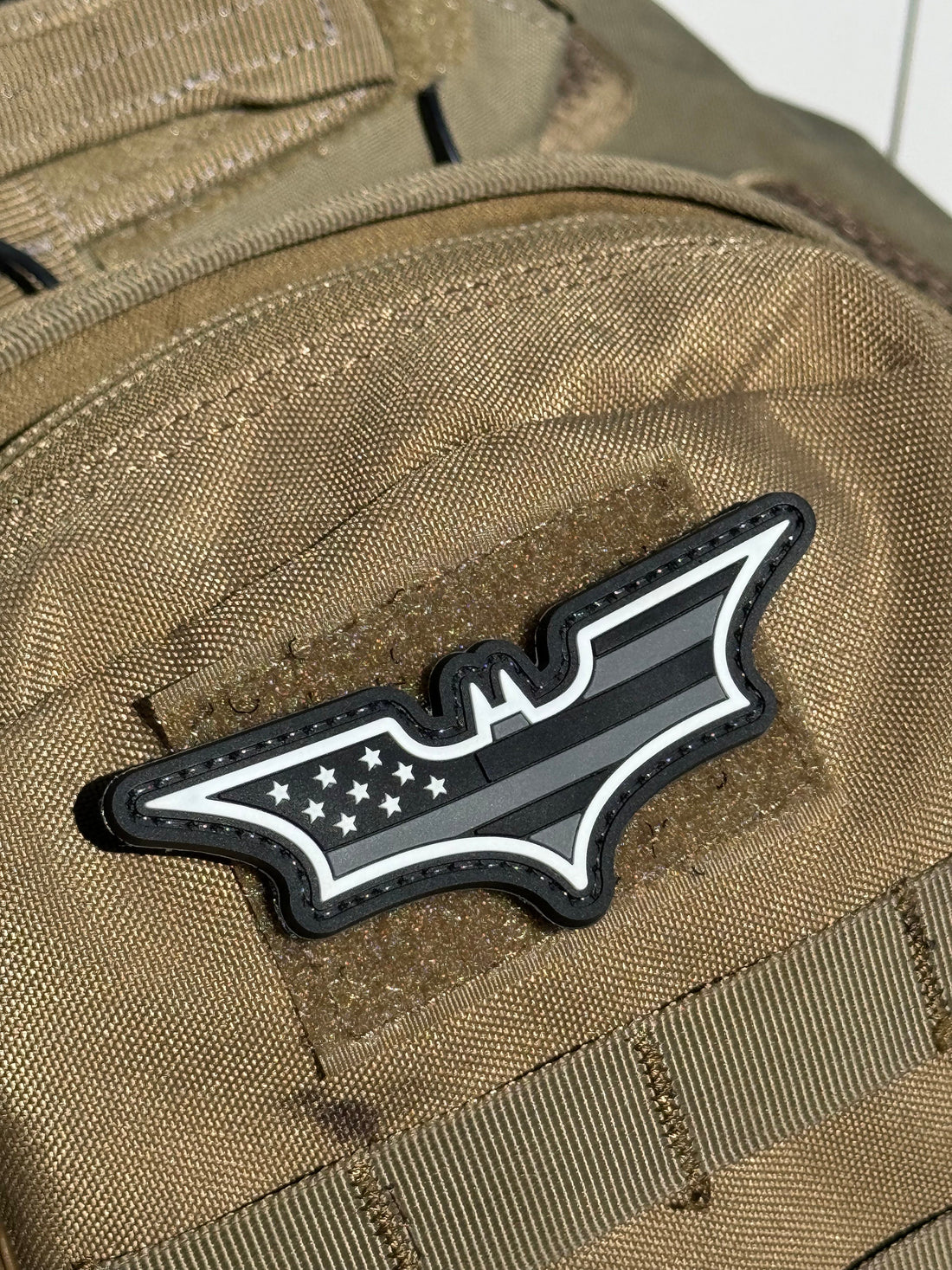 Batman US Flag Emblem (PVC) Morale Patch