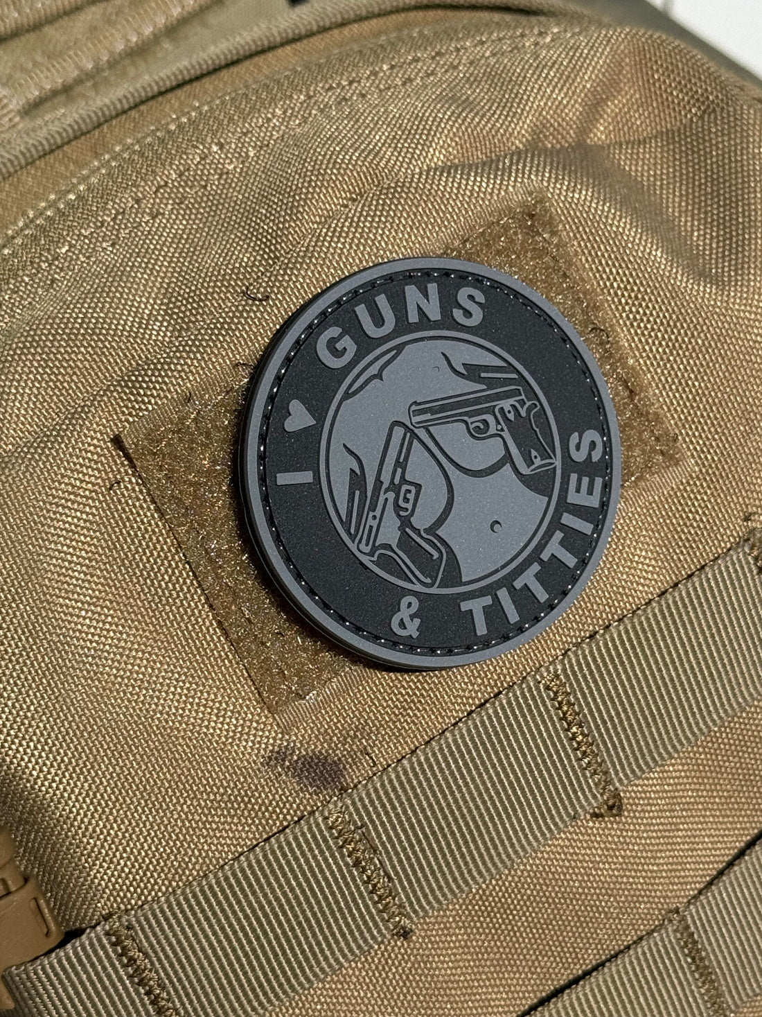 Guns and Titties (PVC) Morale Patch