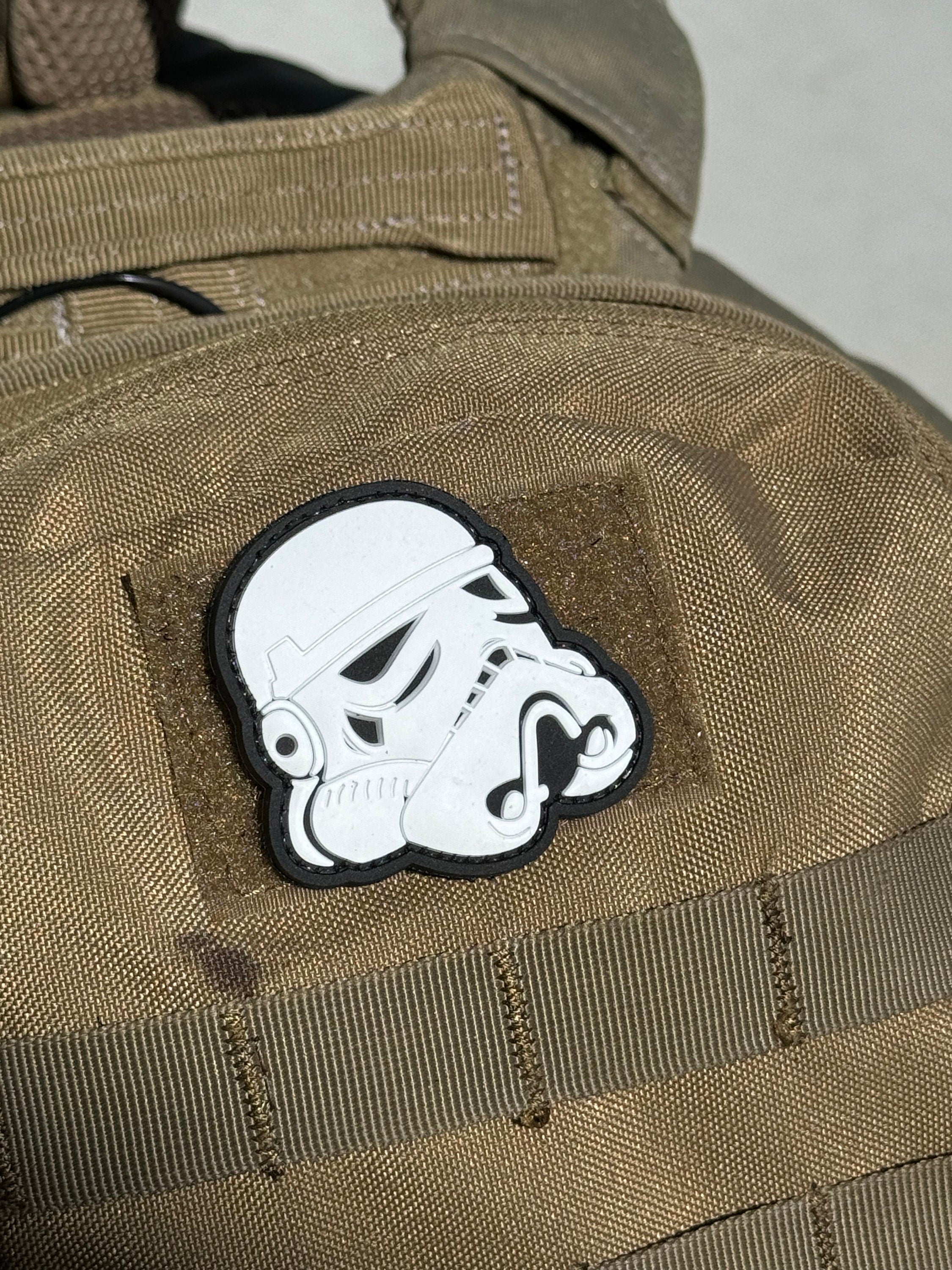 Storm Trooper Helmet  (PVC) Morale Patch