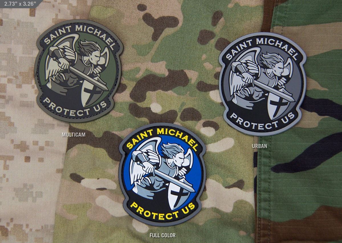 Saint Michael Modern - (PVC) Morale Patch