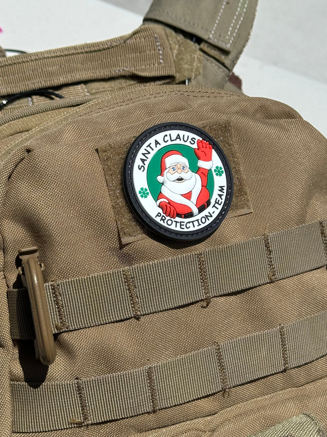 Santa Claus Protection Team (PVC) Morale Patch