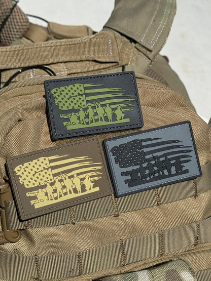 US Soldiers Flag (PVC) Morale Patch