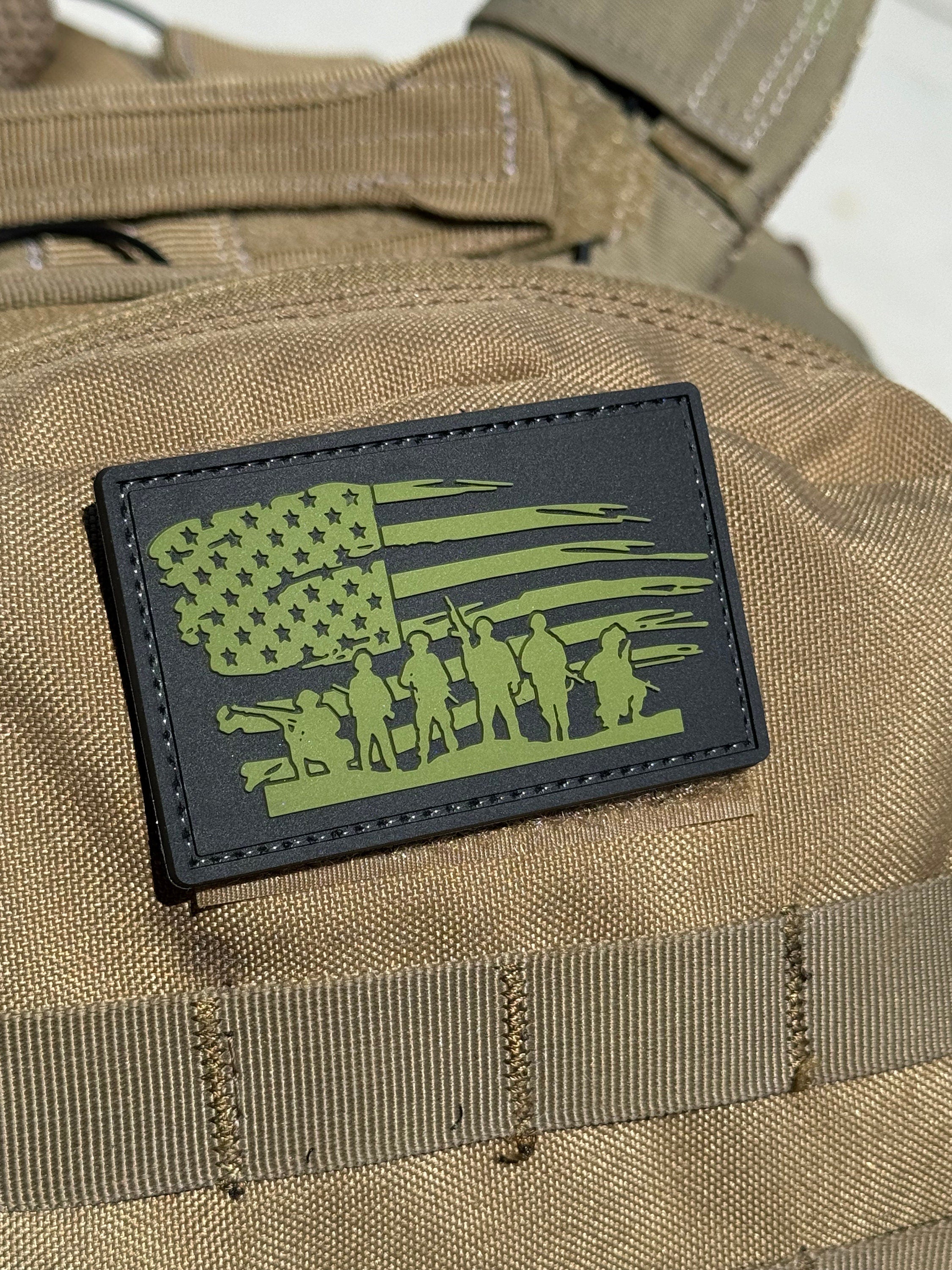 US Soldiers Flag (PVC) Morale Patch