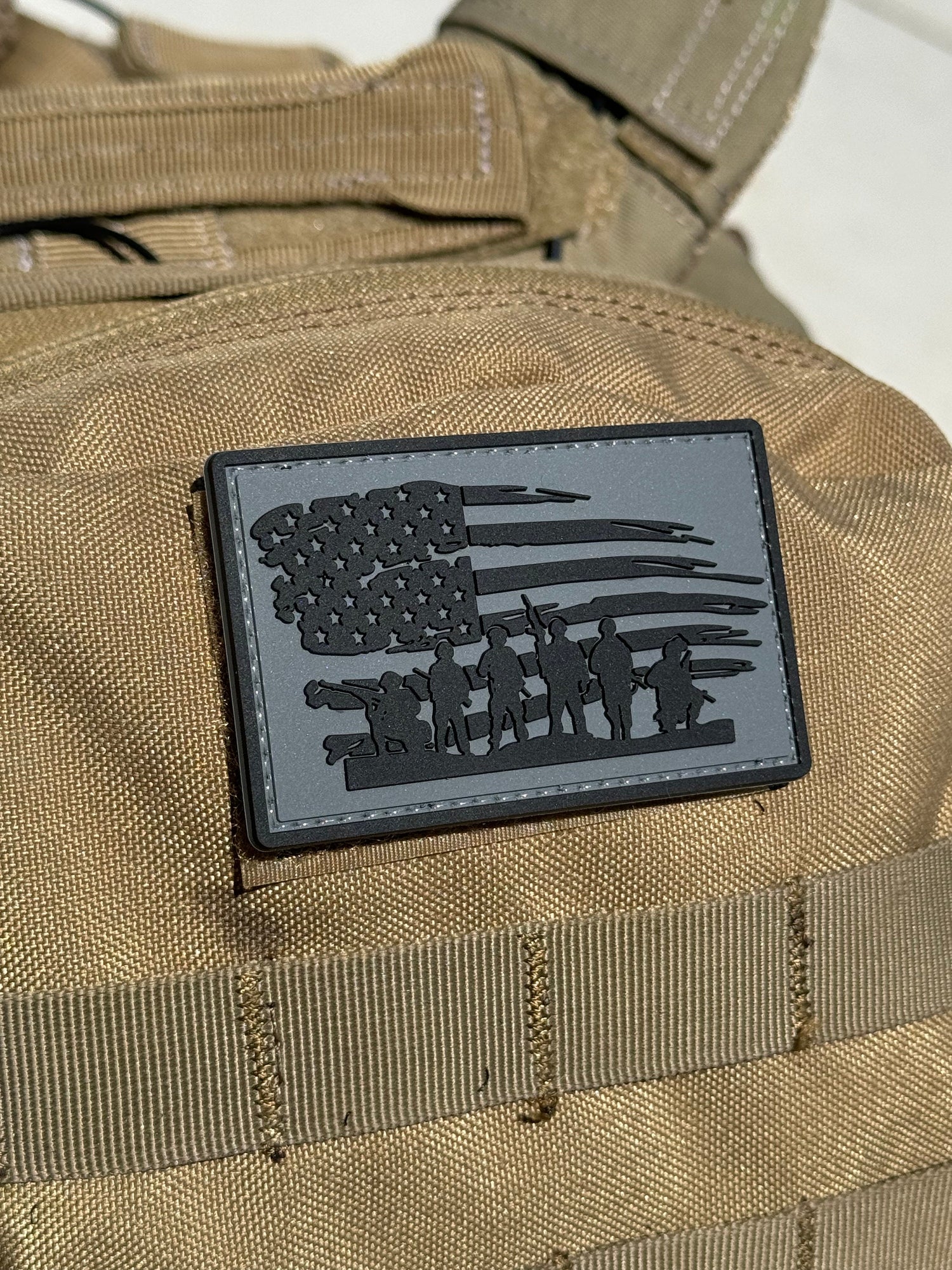 US Soldiers Flag (PVC) Morale Patch