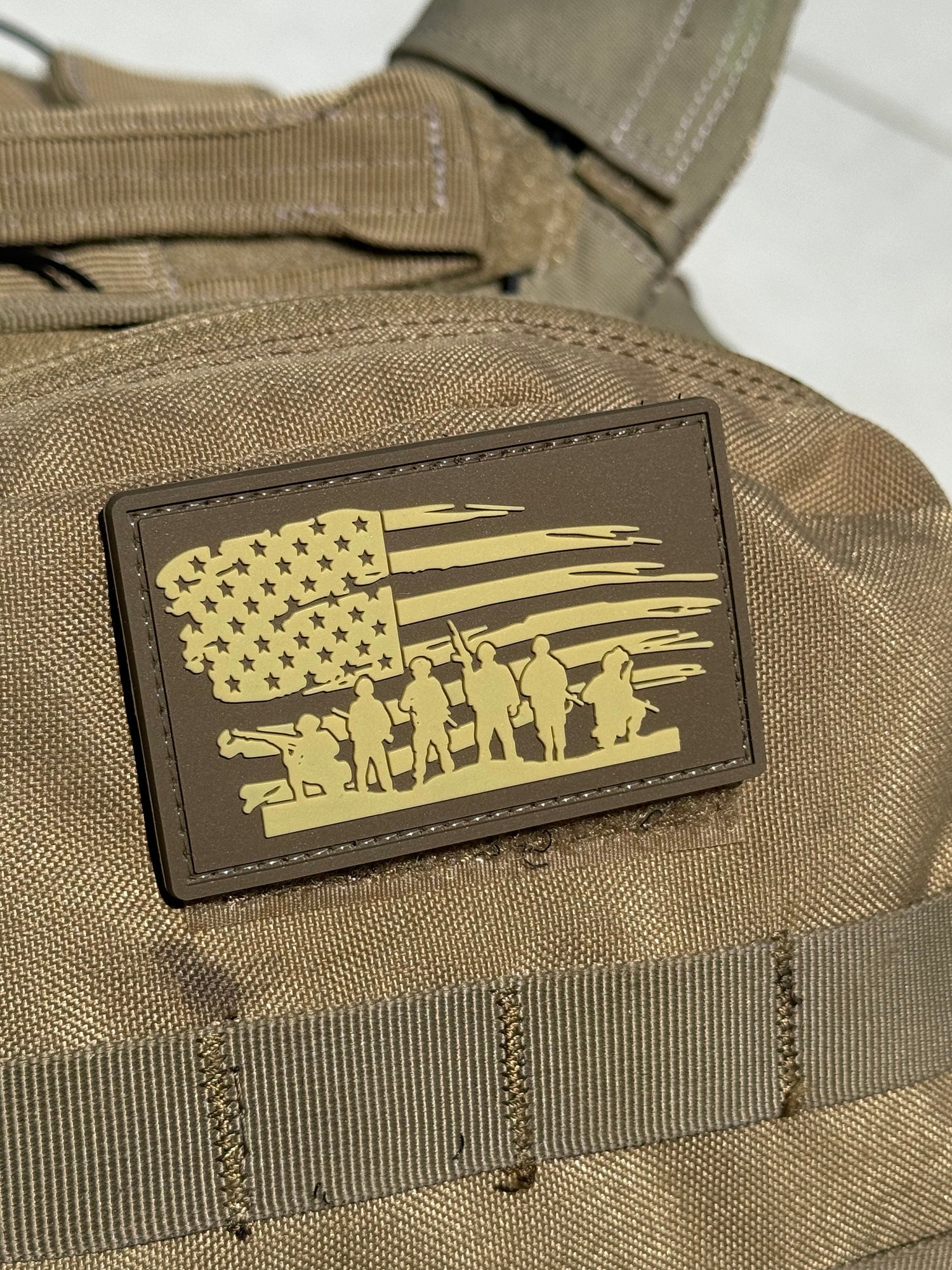 US Soldiers Flag (PVC) Morale Patch