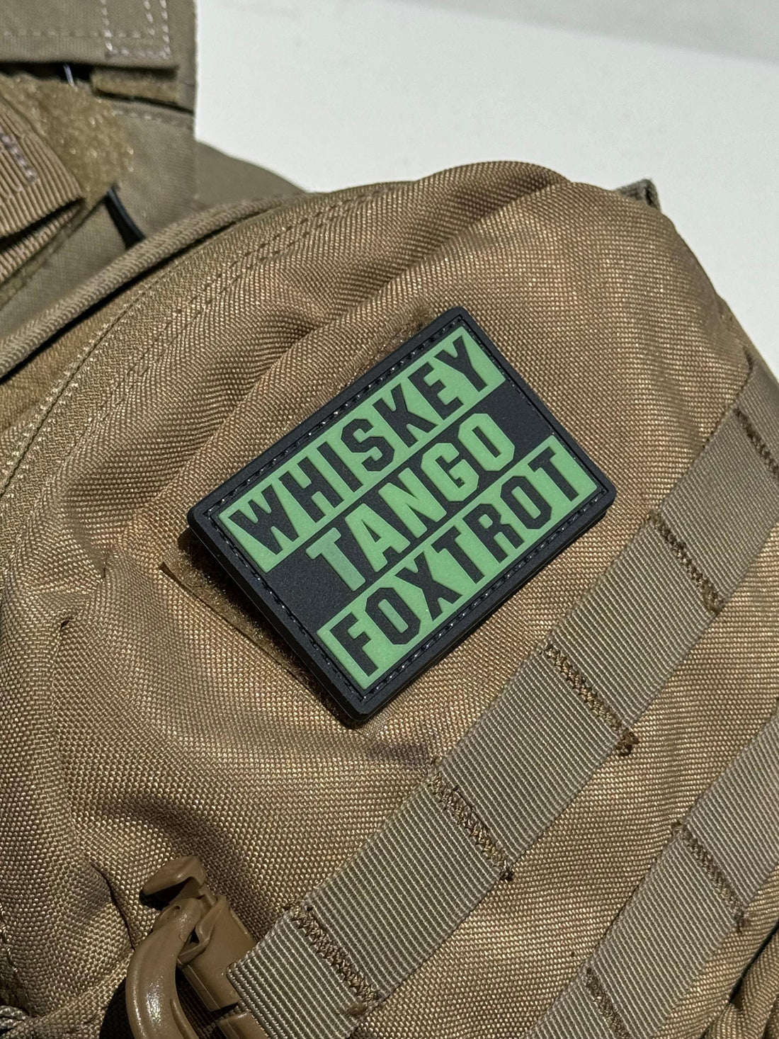 Whiskey Tango Foxtrot (PVC) Patch