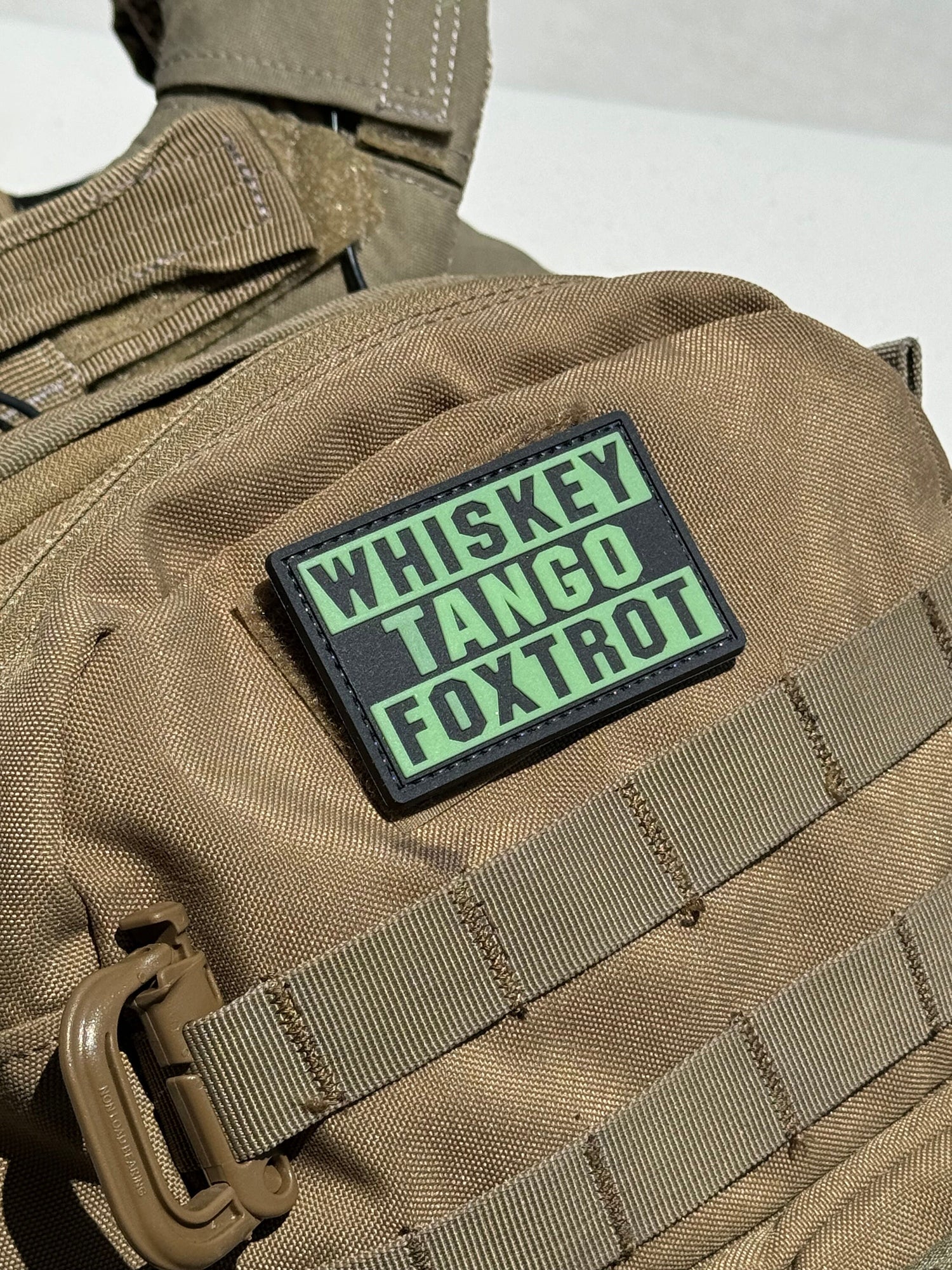 Whiskey Tango Foxtrot (PVC) Patch