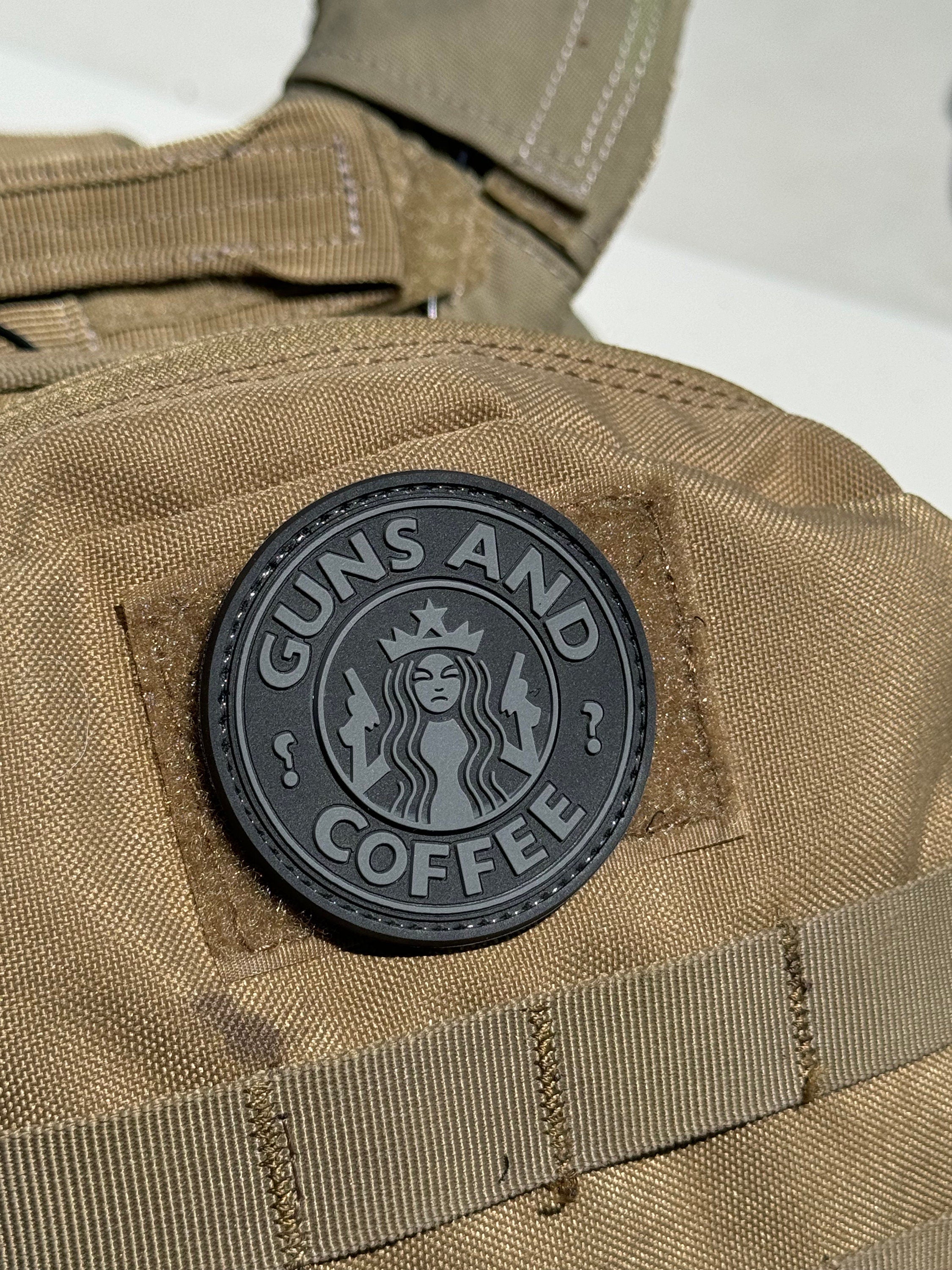 Guns and Coffee - (PVC) Morale Patch