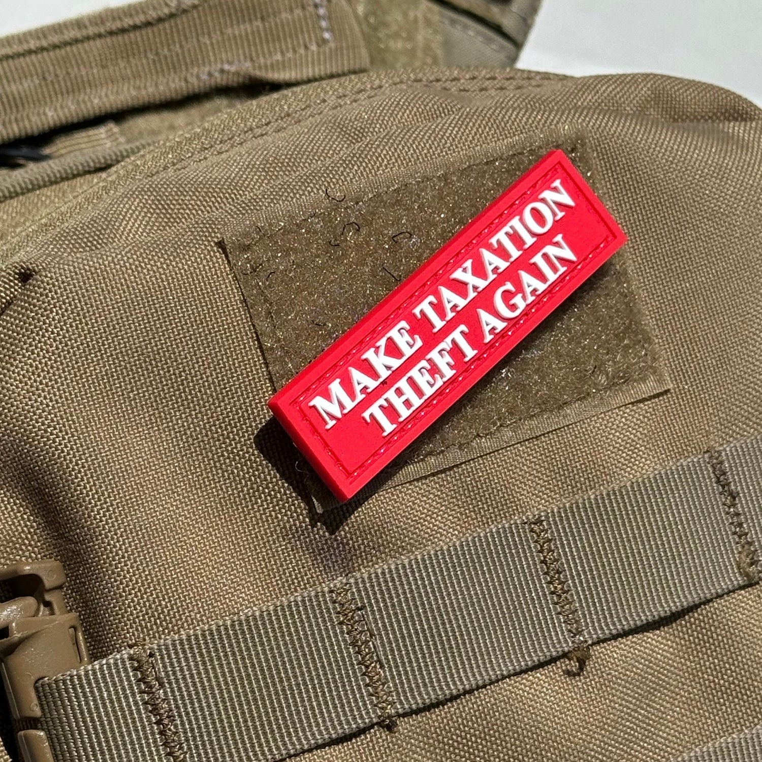 Make Taxation Theft Again (PVC) Morale Patch