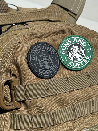 Guns and Coffee - (PVC) Morale Patch