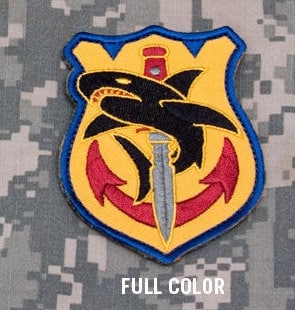 Tac Shark - Embroidered Morale Patch